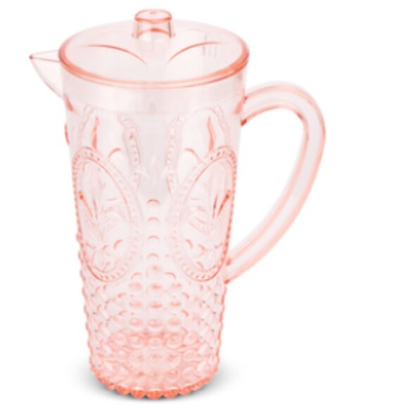 74oz Dotted Pitcher - Pink - Picture 2 of 2
